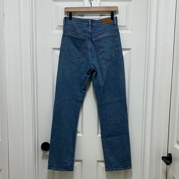 Madewell 90’s Straight Jeans Medium Wash Size 27 - Picture 8 of 9